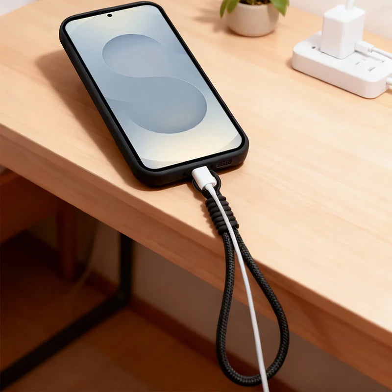 Christmas Tree Print Lanyard Phone Case For Samsung Galaxy S25 S23 S24 Ultra S24 S25 FE A17 A56 A16 A55 A15 A25 A26 5G TPU Cover