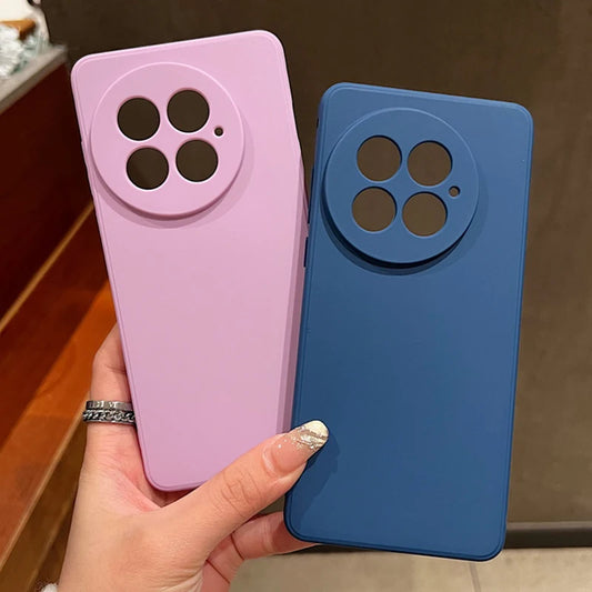 Shockproof Soft TPU Case For OnePlus 15 13 12 13R 12R 11R 5G Slim Solid Color Silicone Phone Cover For OnePlus Nord 5 Ace 5 3 2