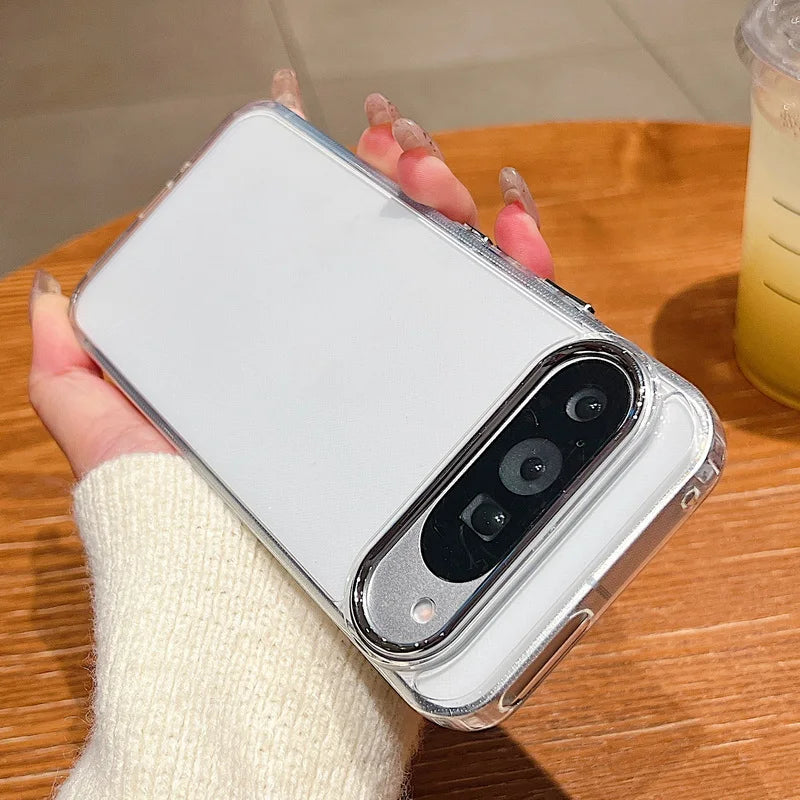 Transparent TPU Phone Case For Google Pixel 10 8 7 9 Pro Pixel 9 10 Pro XL Soft Silicone Clear Back Cover For Google 7A 8A 9A