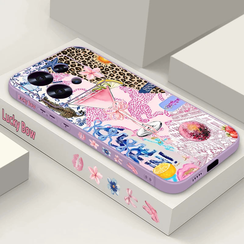 Leopard Print Pattern TPU Phone Case For Xiaomi Redmi Note 14 13 12 Pro 4G Note 13 14 Pro Plus 5G 13C 11 Pro Soft Silicone Cover