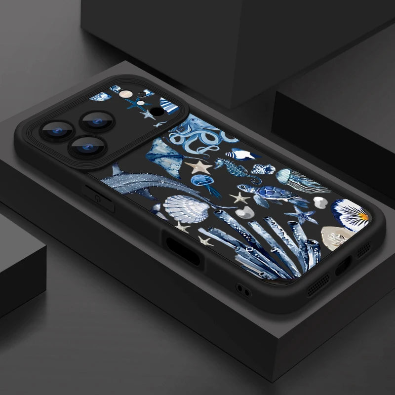 The Underwater World Printed Phone Case For iPhone 17 16e 15 16 Pro Max 14 16 Plus For iPhone Air 13 12 Pro Soft TPU Back Cover