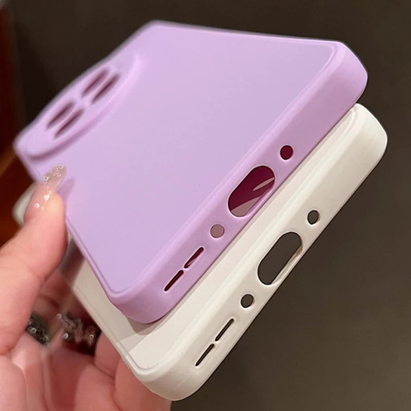 Merry Christmas Pattern Silicone Phone Case For OnePlus 13 12 13R 12R 11R 5G Shockproof Soft TPU Cover For OnePlus Ace 5 3 2