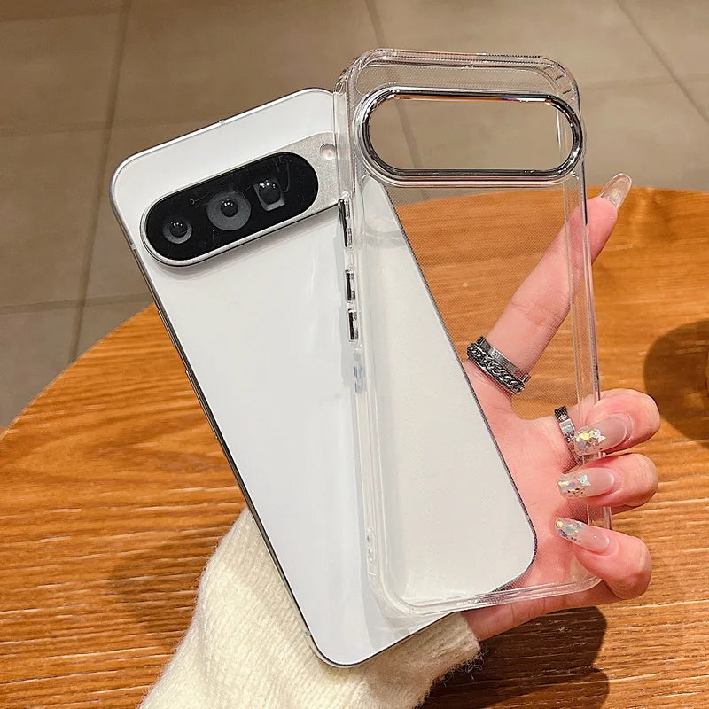 Transparent TPU Phone Case For Google Pixel 10 8 7 9 Pro Pixel 9 10 Pro XL Soft Silicone Clear Back Cover For Google 7A 8A 9A