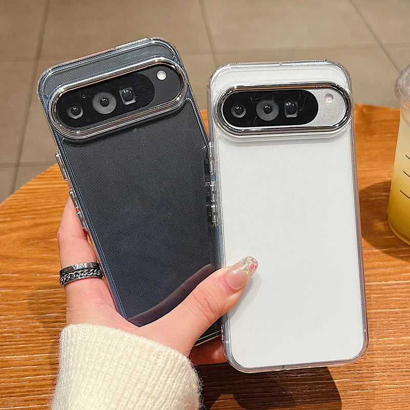 Transparent TPU Phone Case For Google Pixel 10 8 7 9 Pro Pixel 9 10 Pro XL Soft Silicone Clear Back Cover For Google 7A 8A 9A