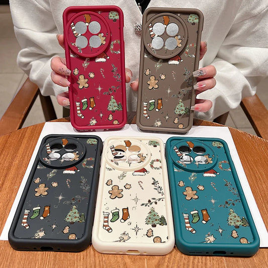 Soft TPU Phone Case For OnePlus 15 13 13T 12 13R 12R 11R 5G Christmas Gifts Printed Silicone Cover For OnePlus Nord 5 Ace 5 3 2