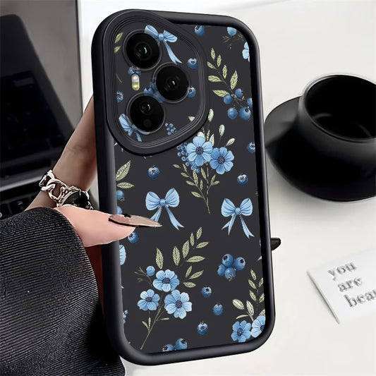 Blueberry Printed TPU Phone Case For Honor 400 Pro 200 Pro X8c X9c Smart X6a X6b X6c Magic7 Lite Soft Silicone Protect Cover
