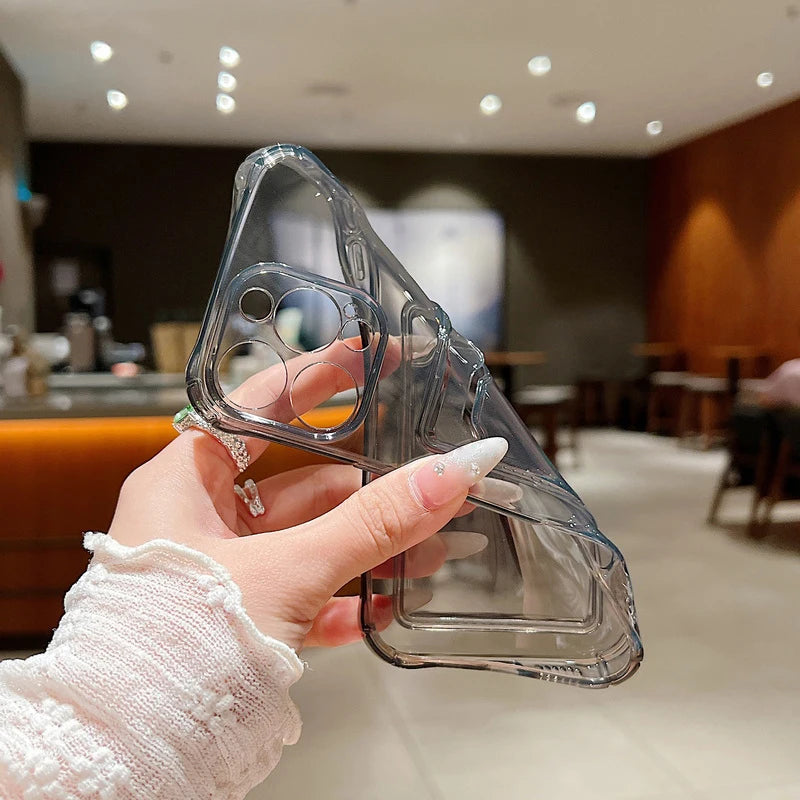 Card Slot Pocket Case For iPhone 17 16 Pro 15 14 13 Pro Max 11 Shockproof Gorgeous Butterfly Pattern Soft Silicone Phone Cover