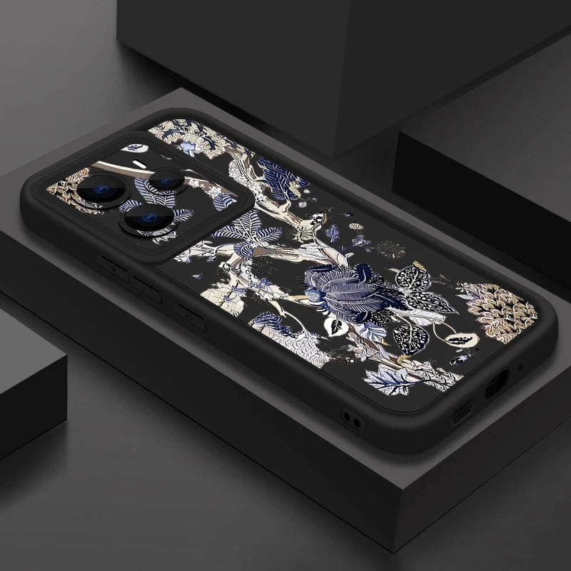 Summer Leaf Pattern Phone Case For Xiaomi Redmi Note 15 14 13 12 Pro 4G Note 13 14 Pro Plus 5G 13C Soft TPU Silicone Back Cover