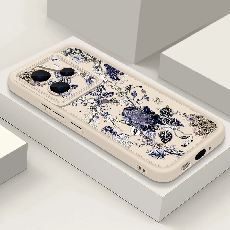 Summer Leaf Pattern Phone Case For Xiaomi Redmi Note 15 14 13 12 Pro 4G Note 13 14 Pro Plus 5G 13C Soft TPU Silicone Back Cover